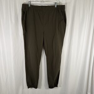 Banana Republic Joggers Men's XL Green Pull On Pockets Drawstring Lightweight